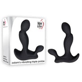 Adam & Eve Adam's Vibrating Triple Probe USB Prostate Massager Prostate Tools